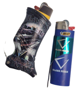 Glass Vegas Lighter Set (2 color options) FINAL SALE