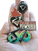 Load image into Gallery viewer, Glass Vegas Pin Set FINAL SALE