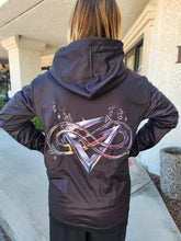 Load image into Gallery viewer, Glass Vegas x Cameron Schuyler REVERSABLE HOODIE (UNISEX) FINAL SALE